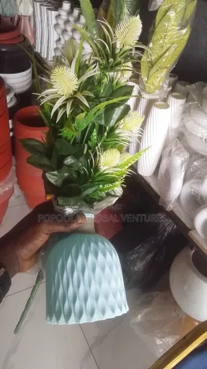 Table Flower Pot and Flower