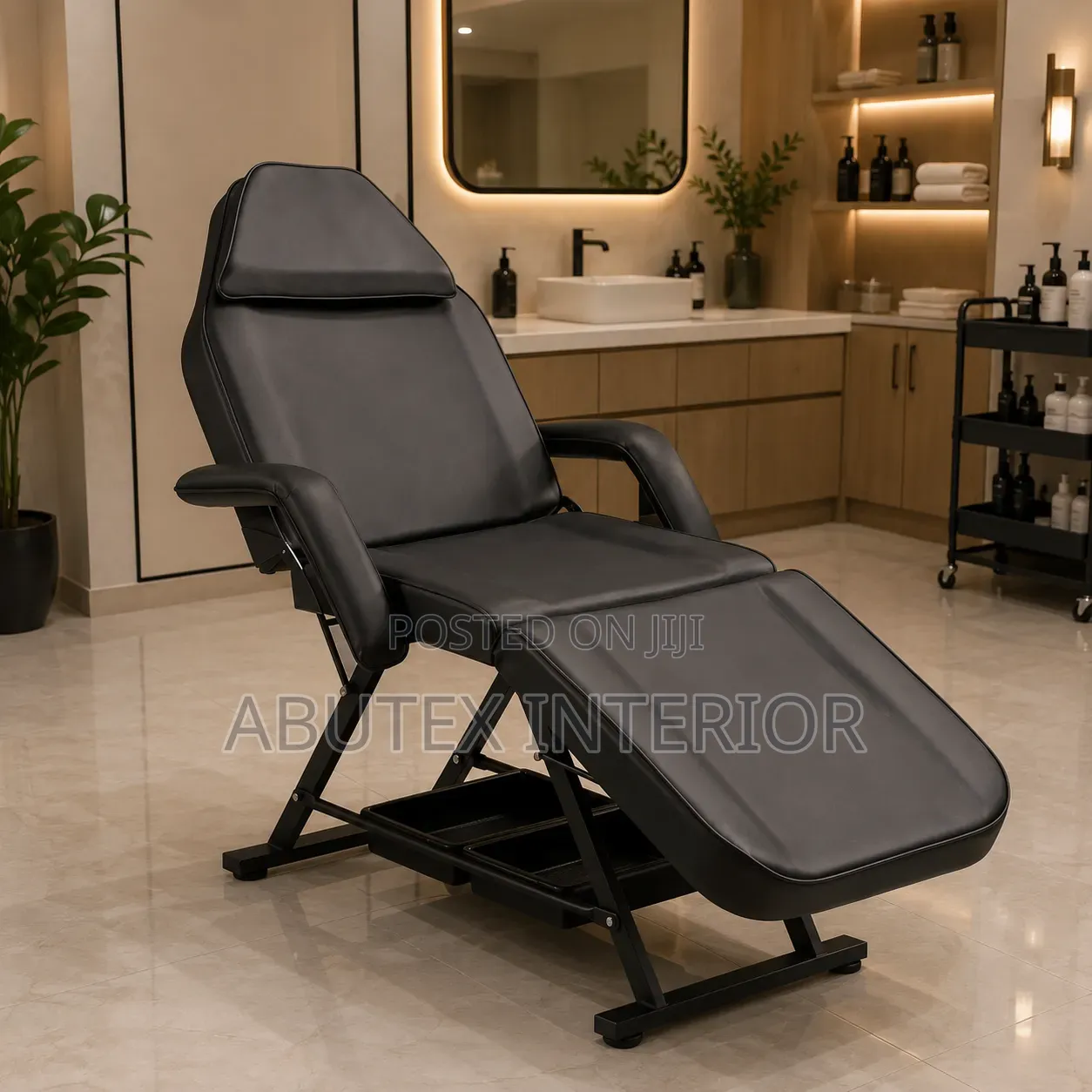 Relaxable Foldable Unisex Saloon Chair