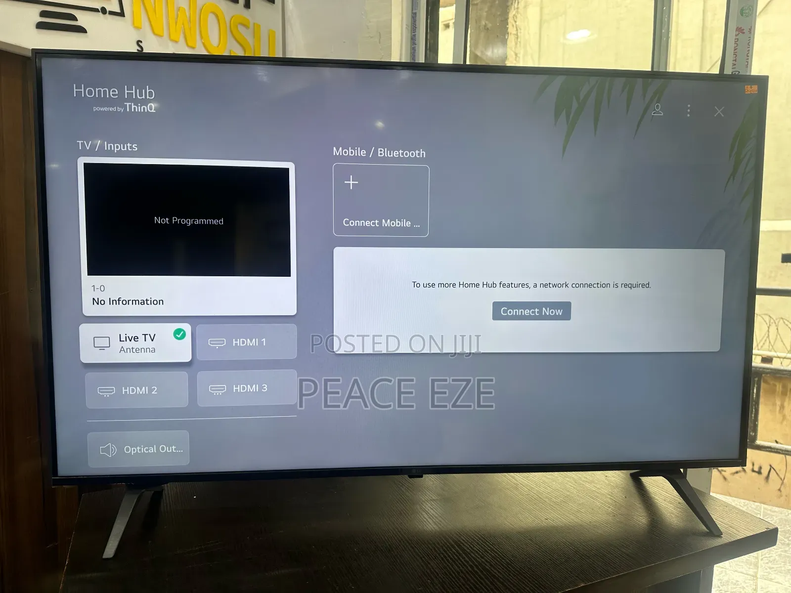50" LG Uhd Display Smart TV