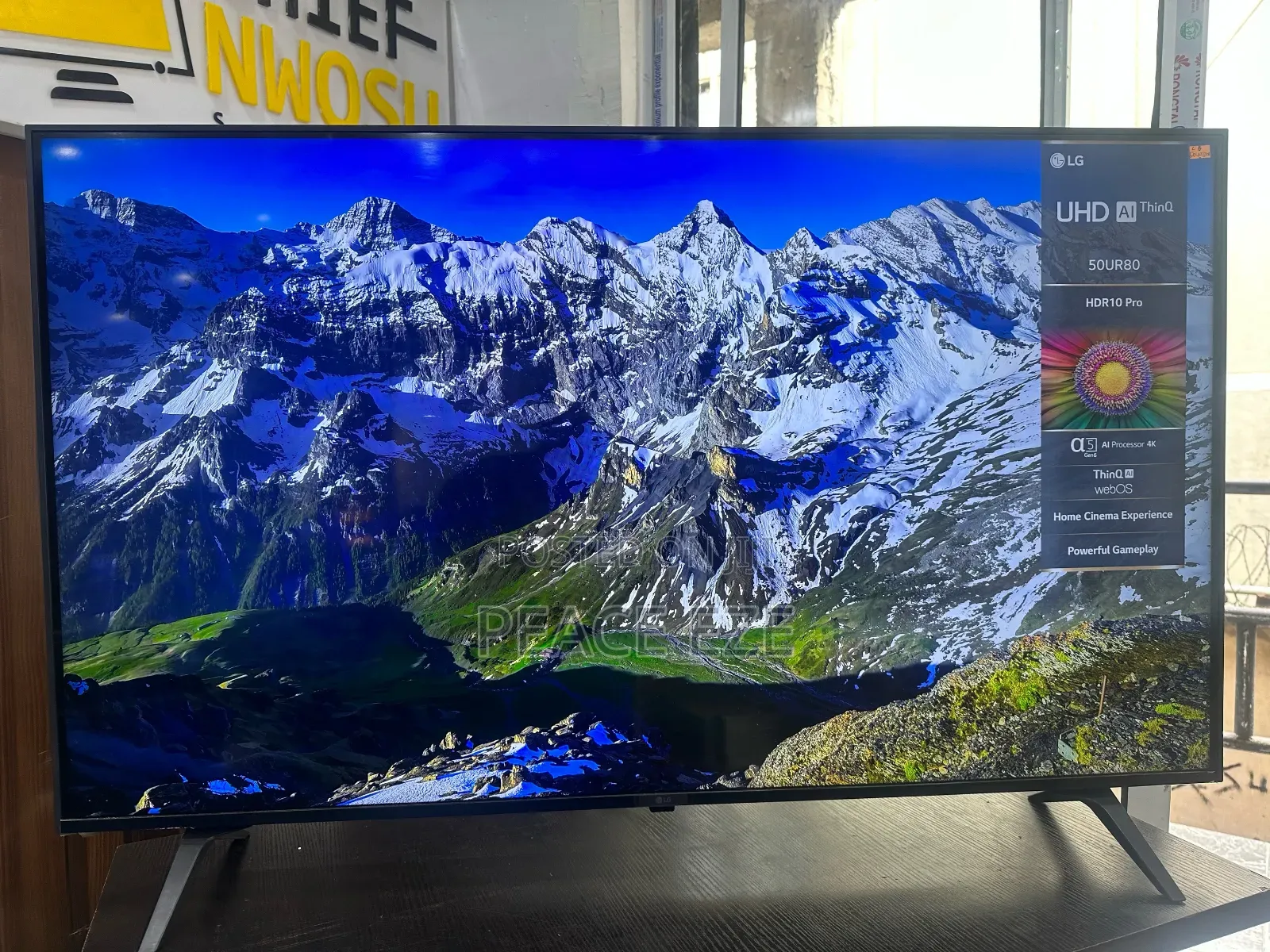 50" LG Uhd Display Smart TV