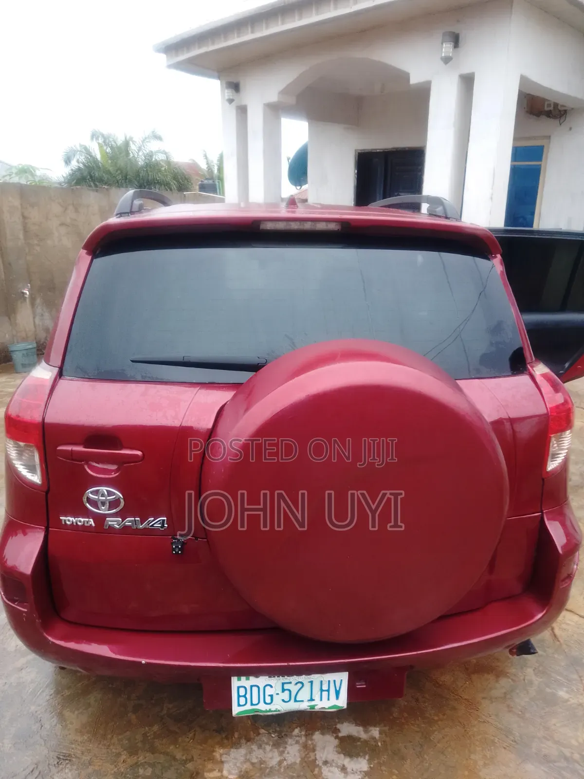 Toyota RAV4 2008 Red