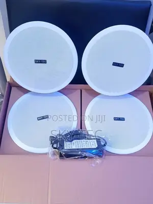 Sky-Tec Double 30watts 4 in 1 Bluetooth Ceiling Speaker 8inches Magnet