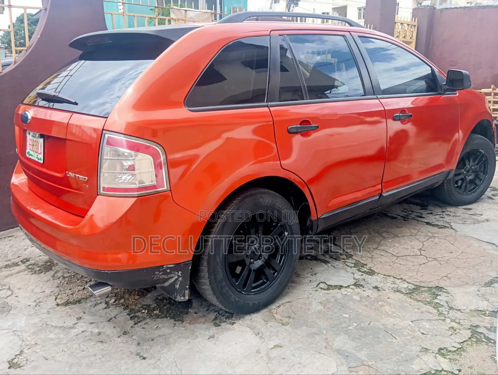 Ford Edge 2007 Orange