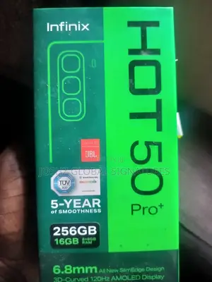 Infinix Hot 50 Pro+ 4G 256 GB Black