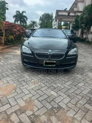 BMW 6 Series 640i xDrive Convertible 2016 Black