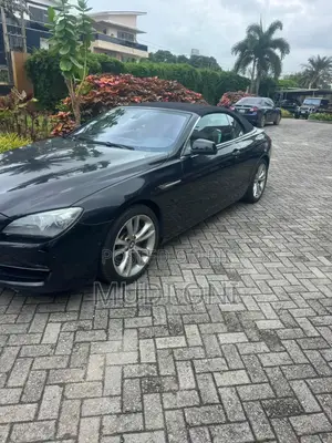 BMW 6 Series 640i xDrive Convertible 2016 Black
