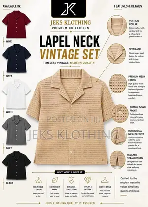 Vintage Lapel Neck