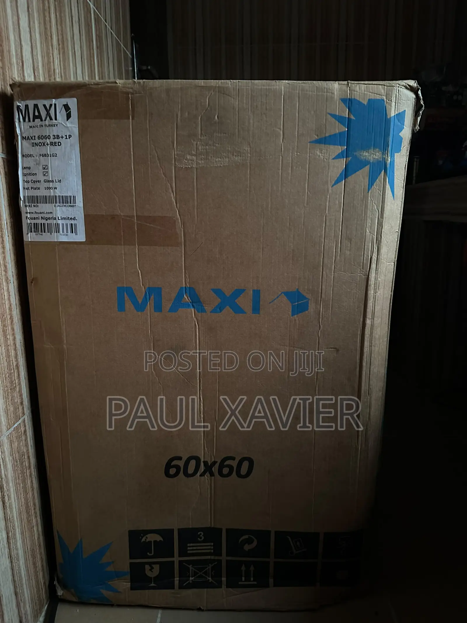 Maxi Gas Cooker 60x60
