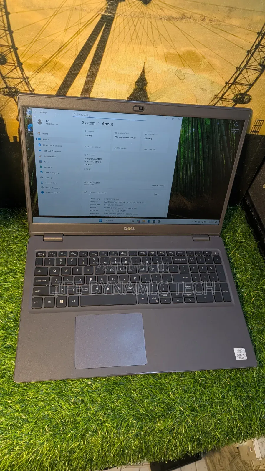 Laptop Dell Latitude 3510 8GB Intel Core i5 SSD 256GB