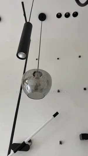 Smoky Nordic Glass Pendant Dropping Light