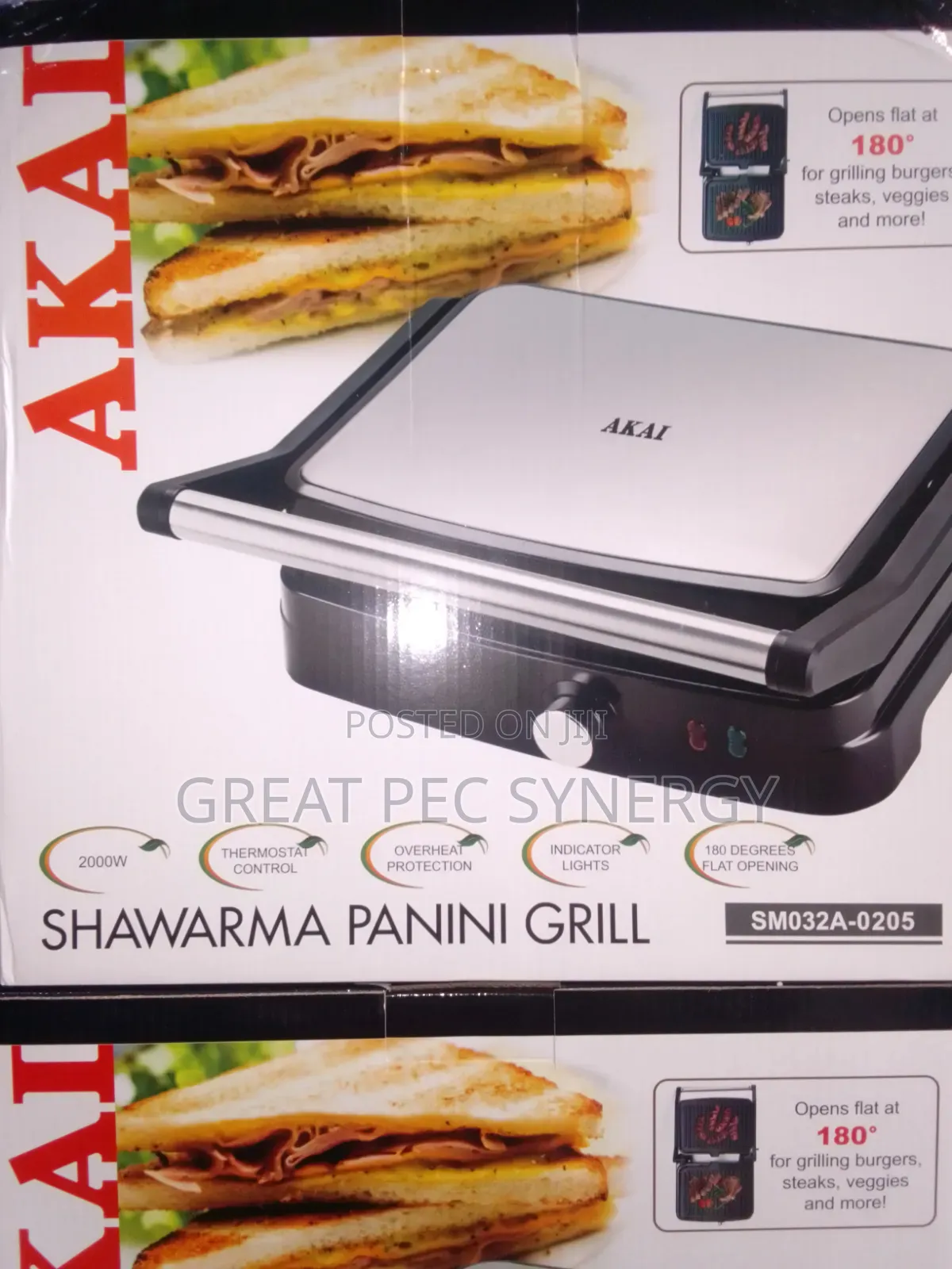 Shawarma Panini Grill