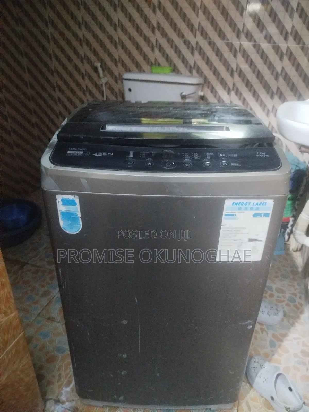 Second Hand Automatic Washing Machine 7.5kg