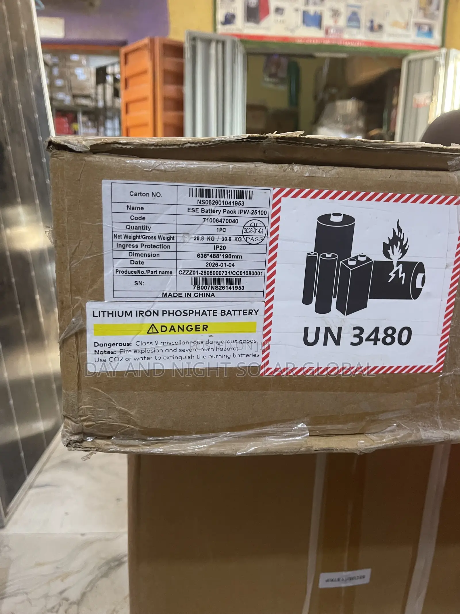 2.5kwh 24v 100Ahs Itel Ion Lithium Battery