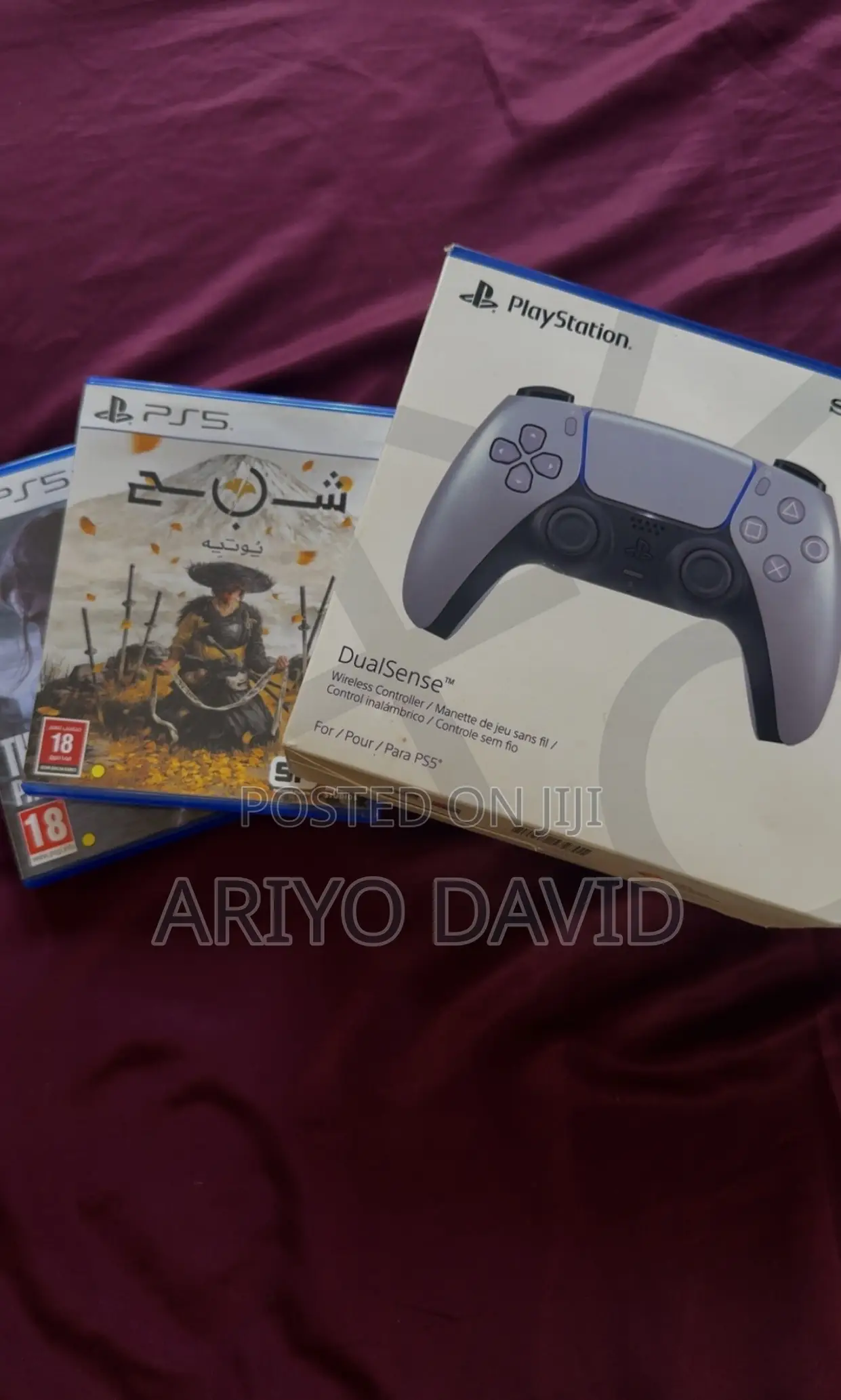 PS5 Bundle for Sale - Mint Condition| Controller + 2 Top Games