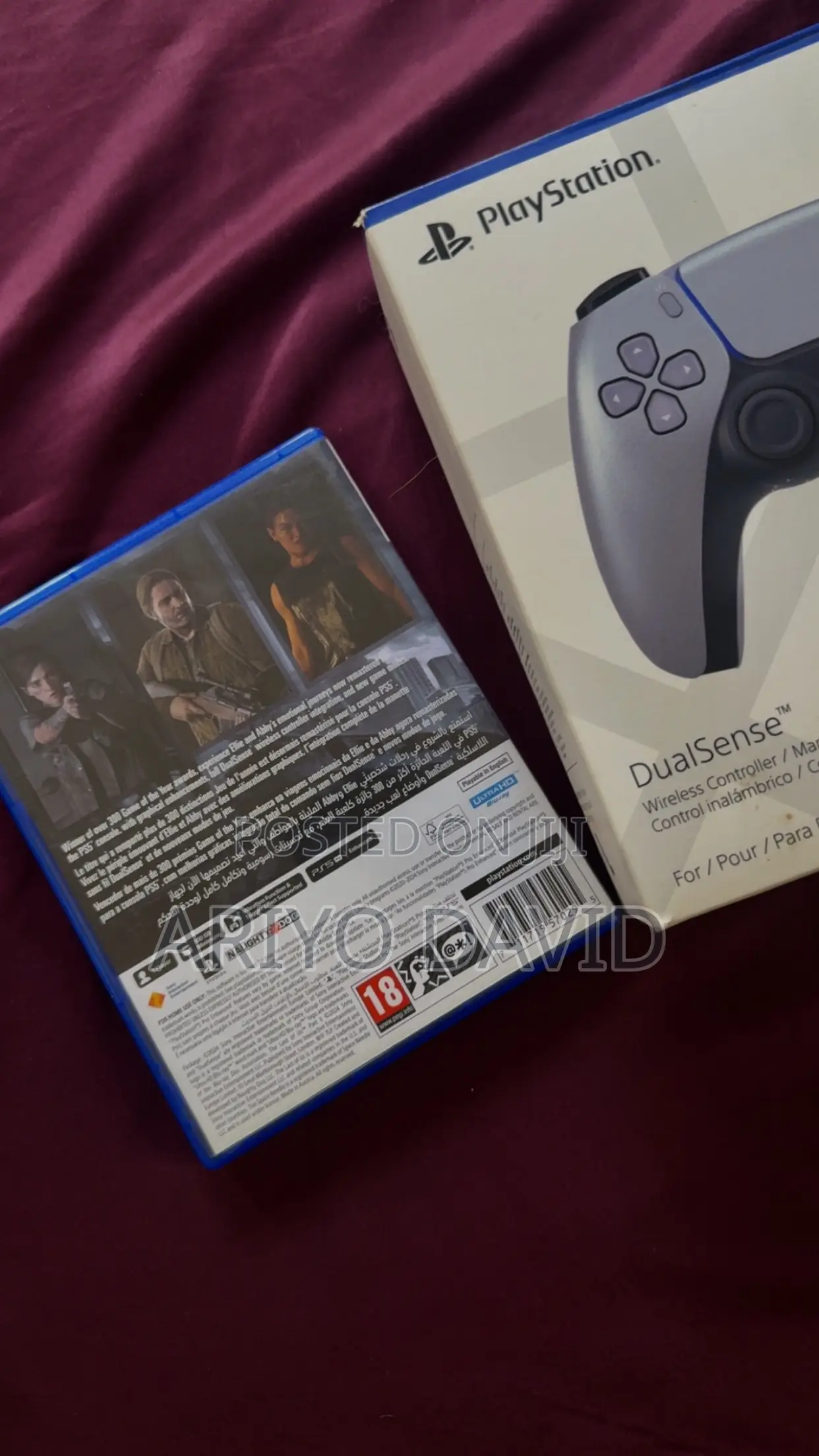 PS5 Bundle for Sale - Mint Condition| Controller + 2 Top Games