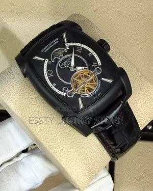 Parmigiana Quality Luxury Men Genuine Leather Wristwatch