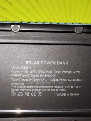 Solar Power Bank