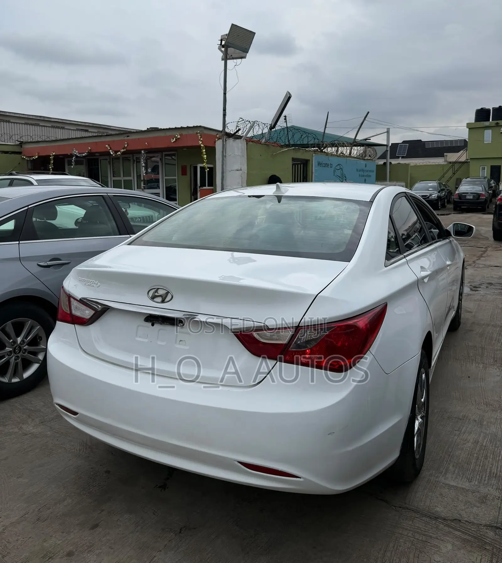Hyundai Sonata 2012 White