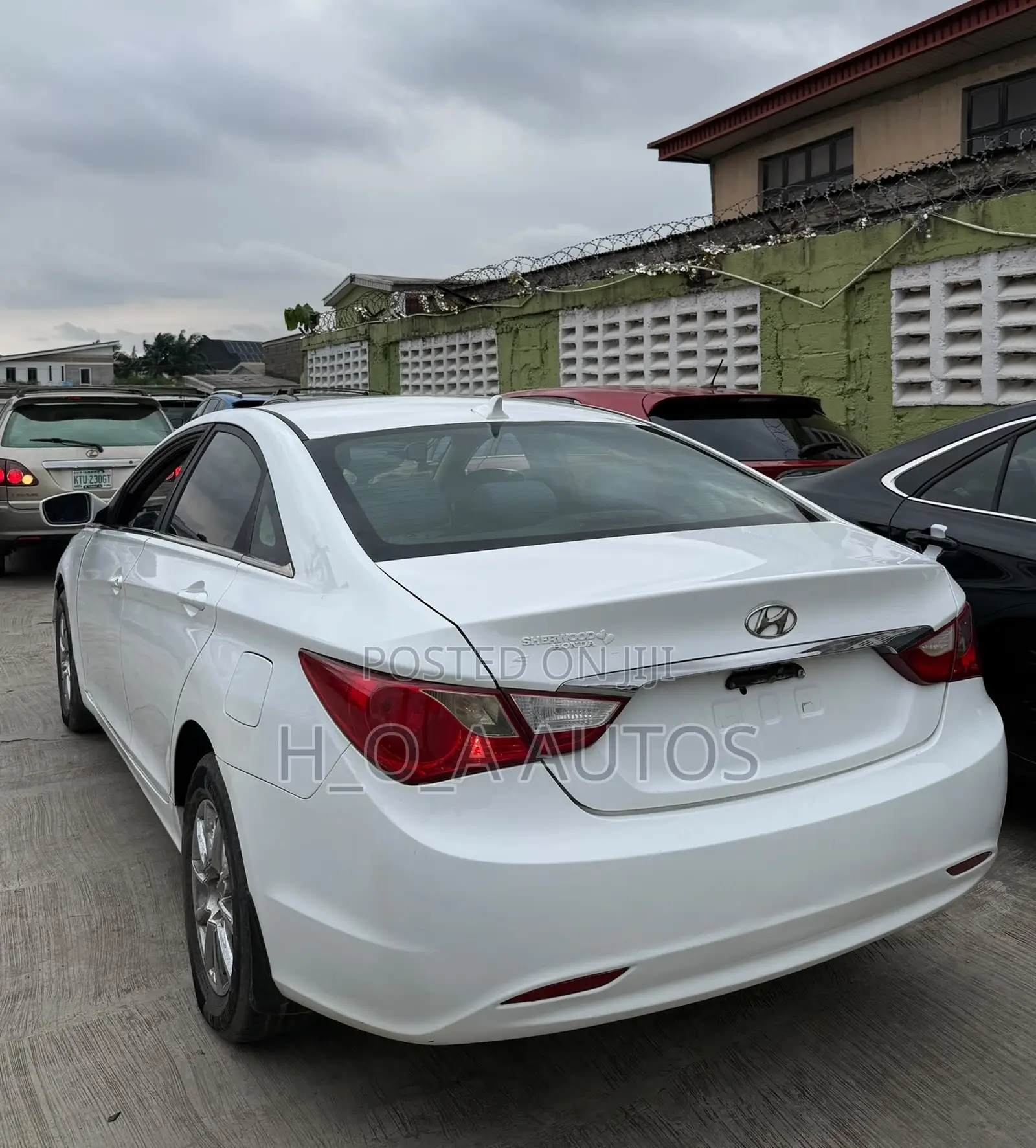 Hyundai Sonata 2012 White