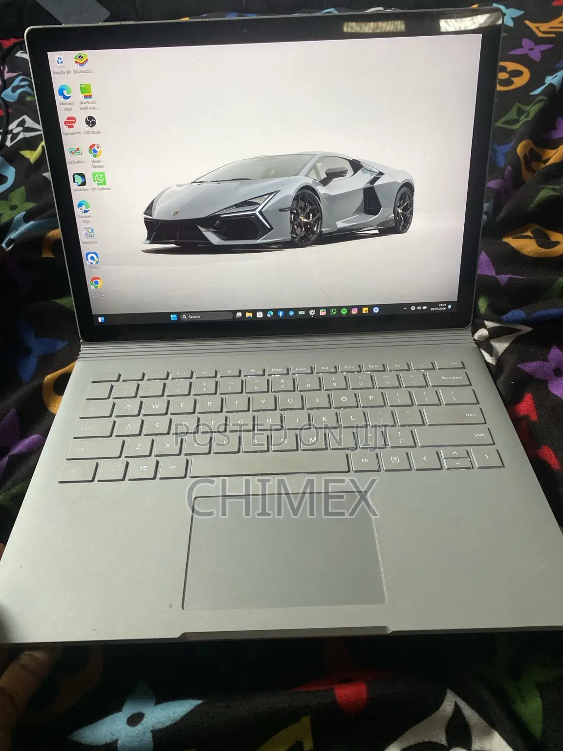 Laptop Microsoft Surface Book 8GB Intel Core i5 SSD 256GB
