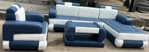 L Shape Sofa , Single and Table