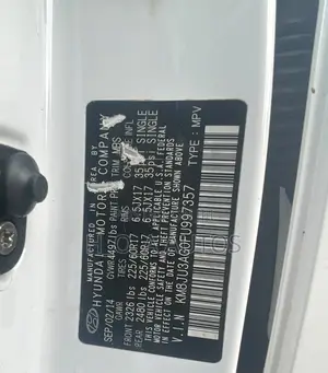 Hyundai Tucson 2014 White