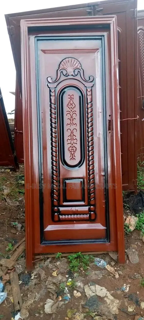 An Exotic Design Single Panel Door