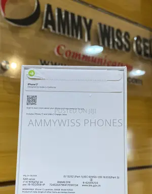 New Apple iPhone 17 256 GB