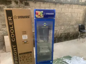 SNOWSEA LC-300W Upright Glass Door Beverage Chiller 300L Capacity