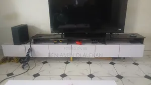 98 Inches TV Stand With 6 Drawers