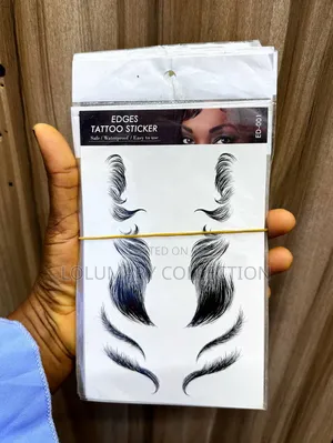 Hair Edges Tattoo Sticker