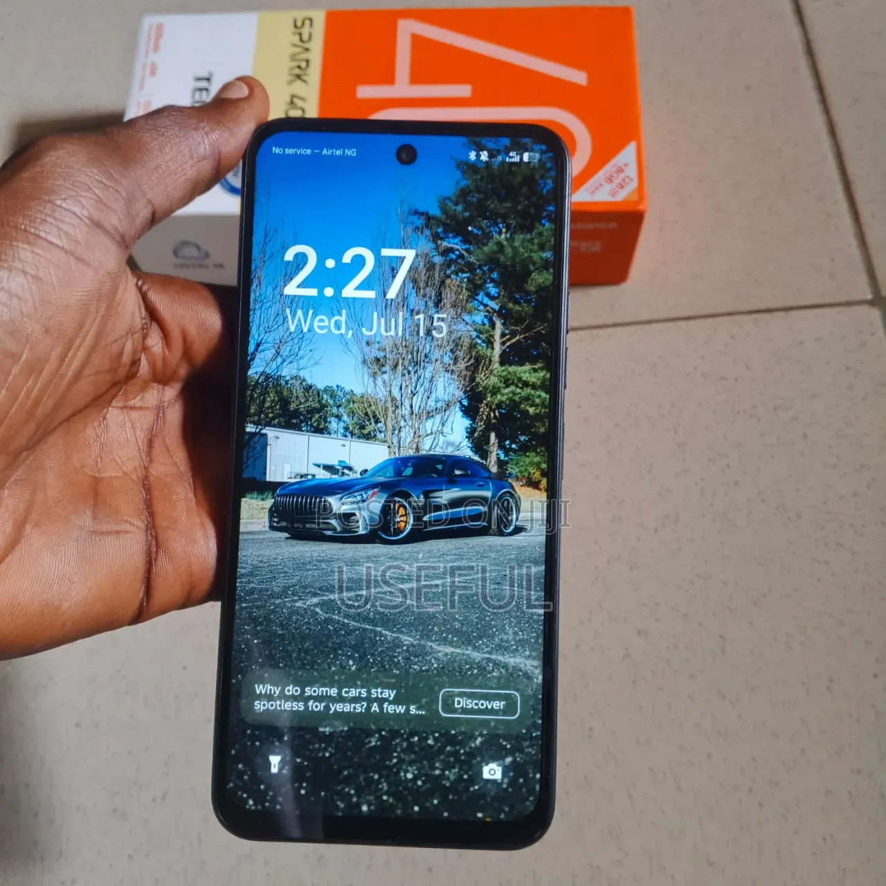 Tecno Spark 40 128 GB Black