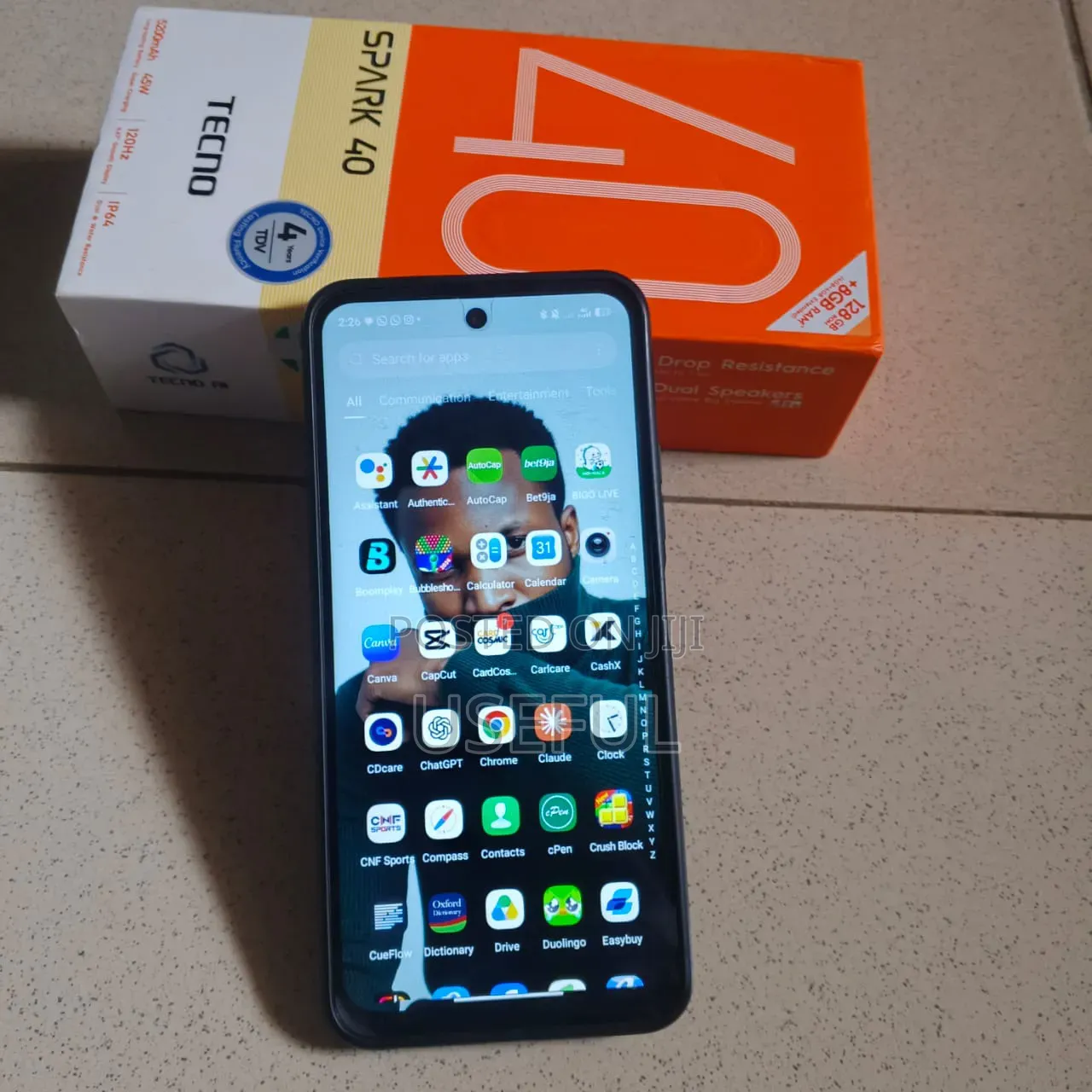 Tecno Spark 40 128 GB Black