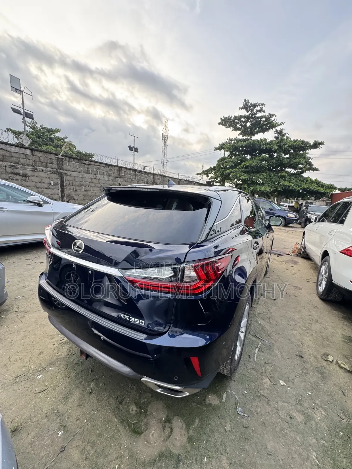 Lexus RX 2016 Blue