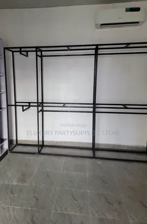 Iron Cloth Rack /Boutique Shelve
