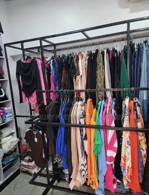 Iron Cloth Rack /Boutique Shelve