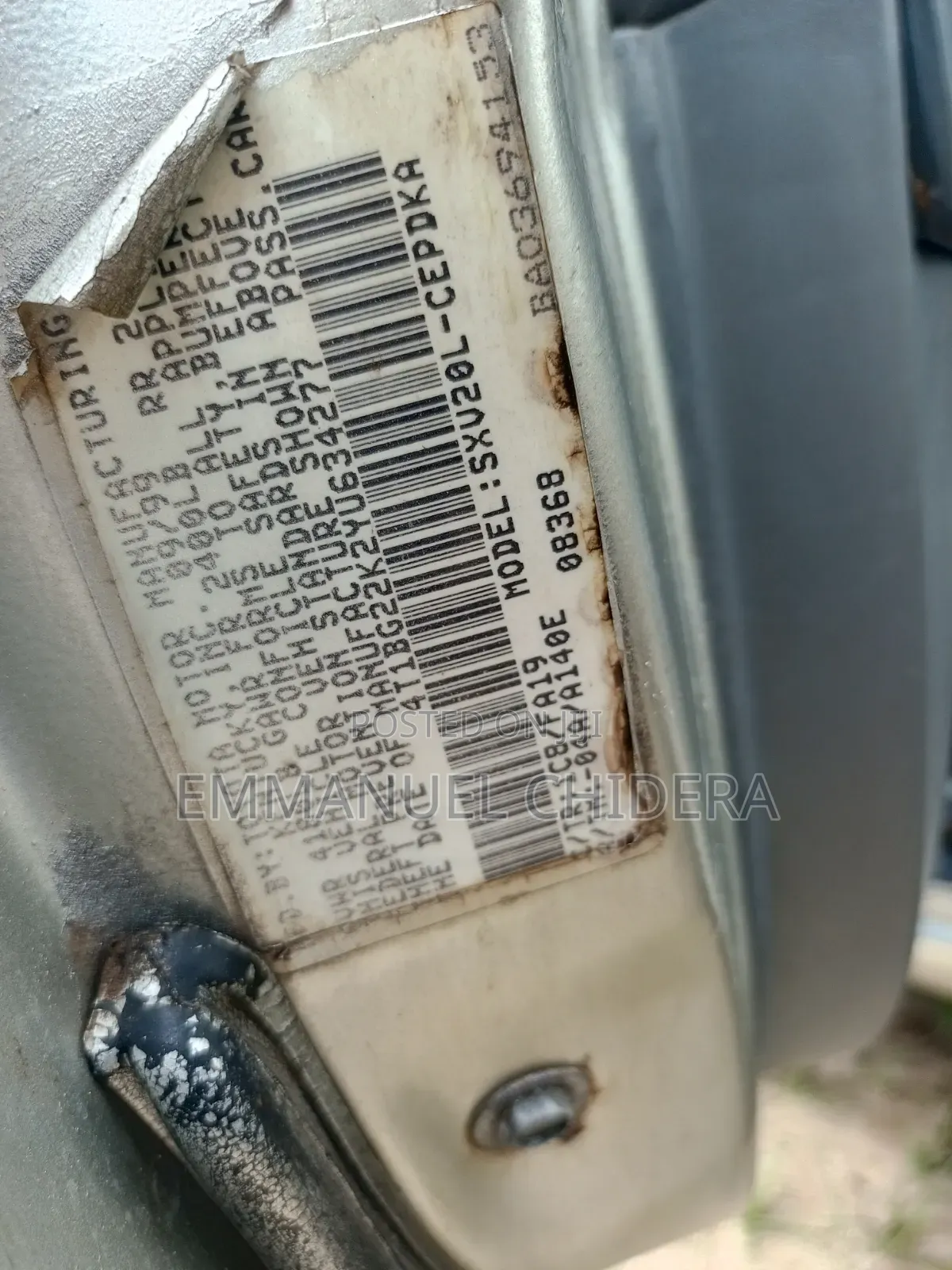 Toyota Camry 2000 Silver