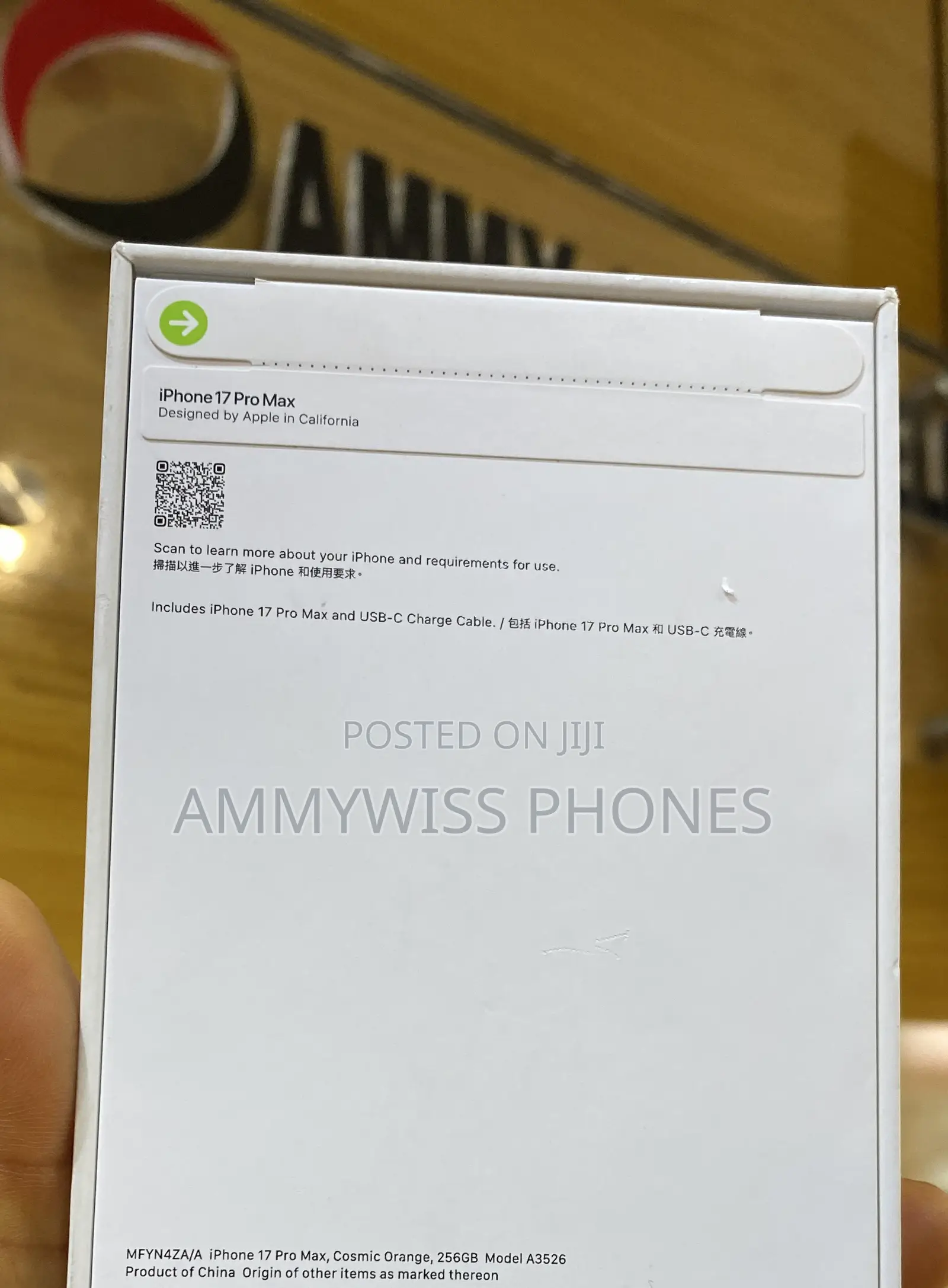 New Apple iPhone 17 Pro Max 256 GB Orange