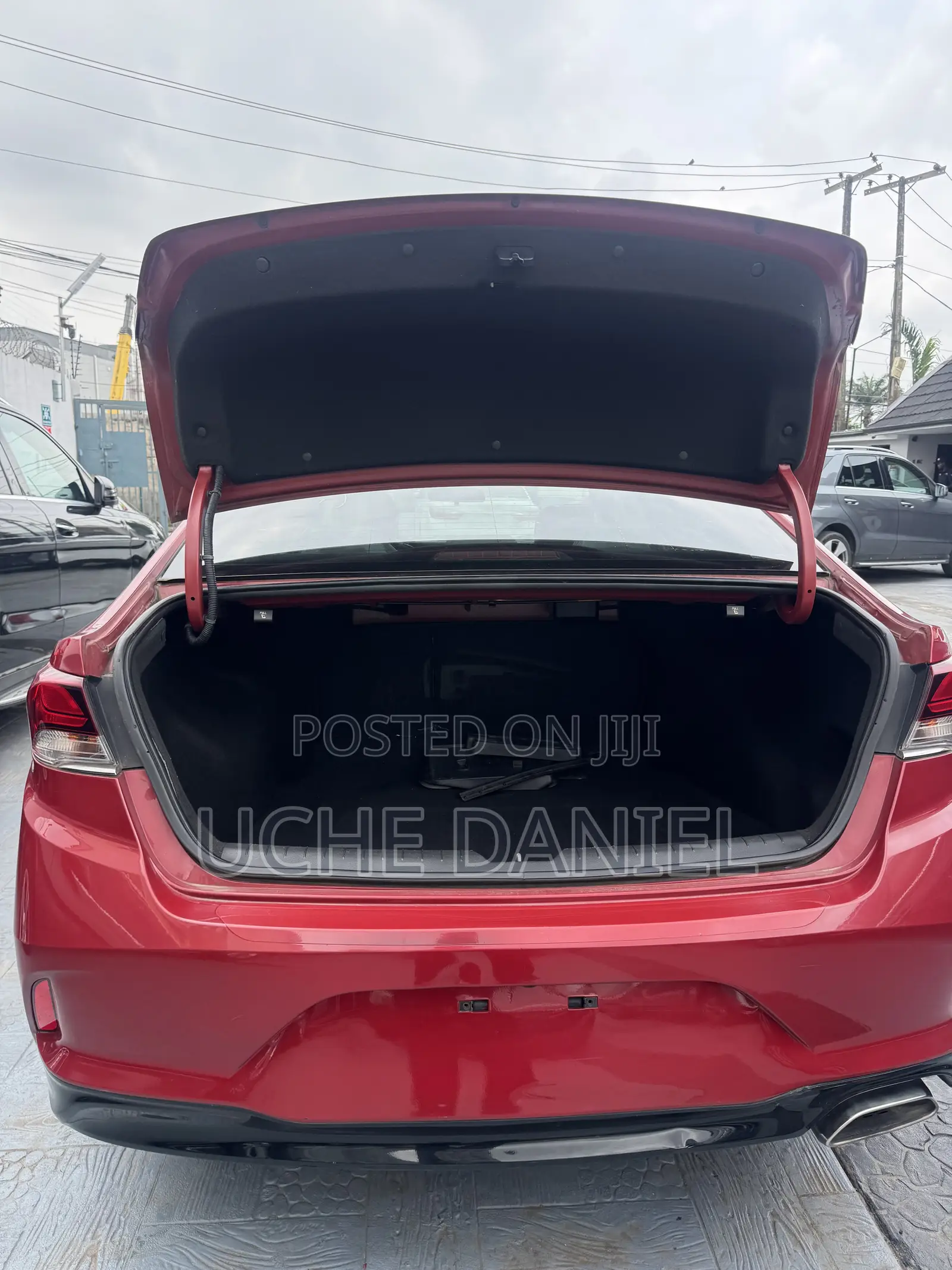 Hyundai Sonata 2019 Red