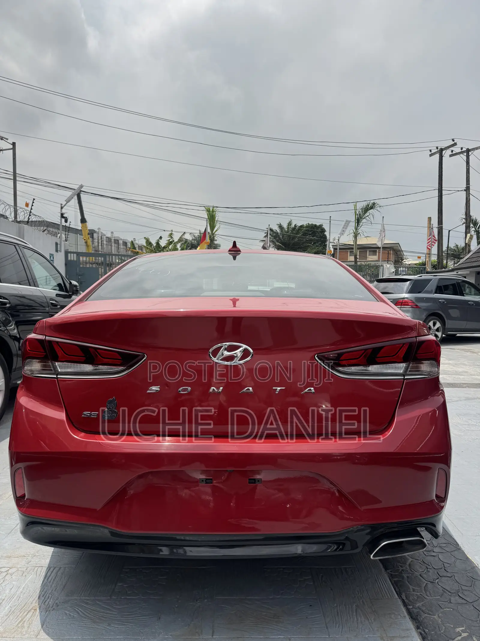 Hyundai Sonata 2019 Red