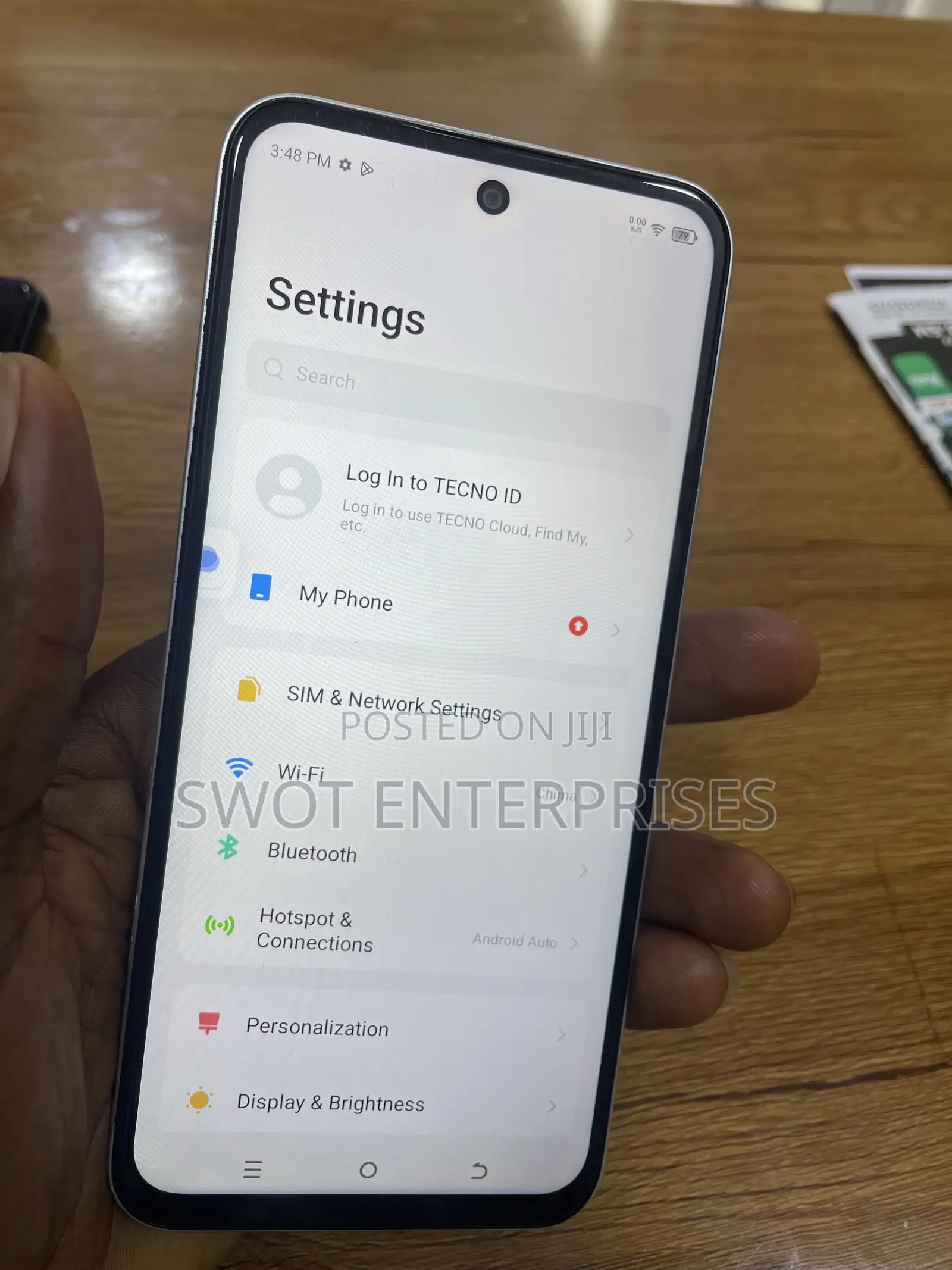 Tecno Spark 30C 128 GB White