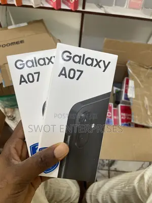 New Samsung Galaxy A07 4G 64 GB Black