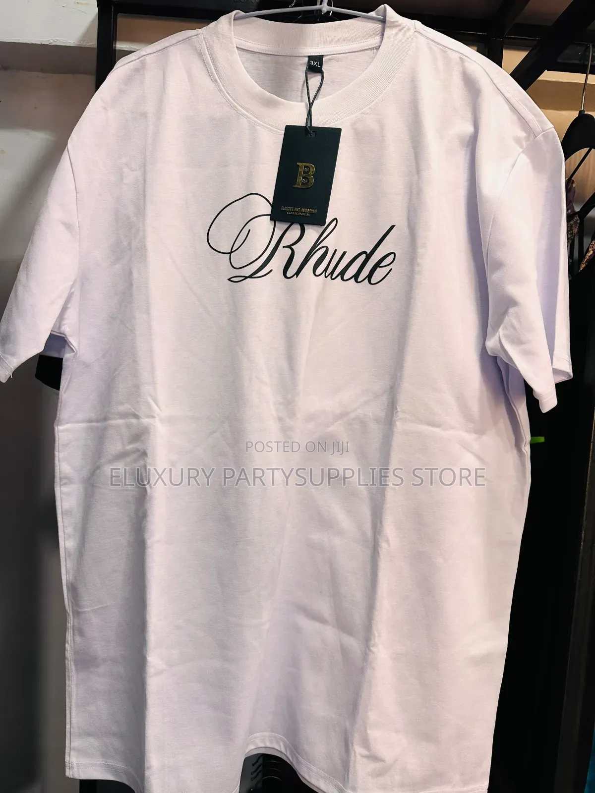 White Rhude Tshirt
