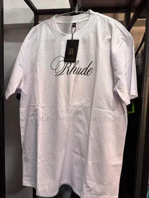 White Rhude Tshirt