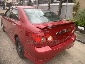 Toyota Corolla S 2005 Red