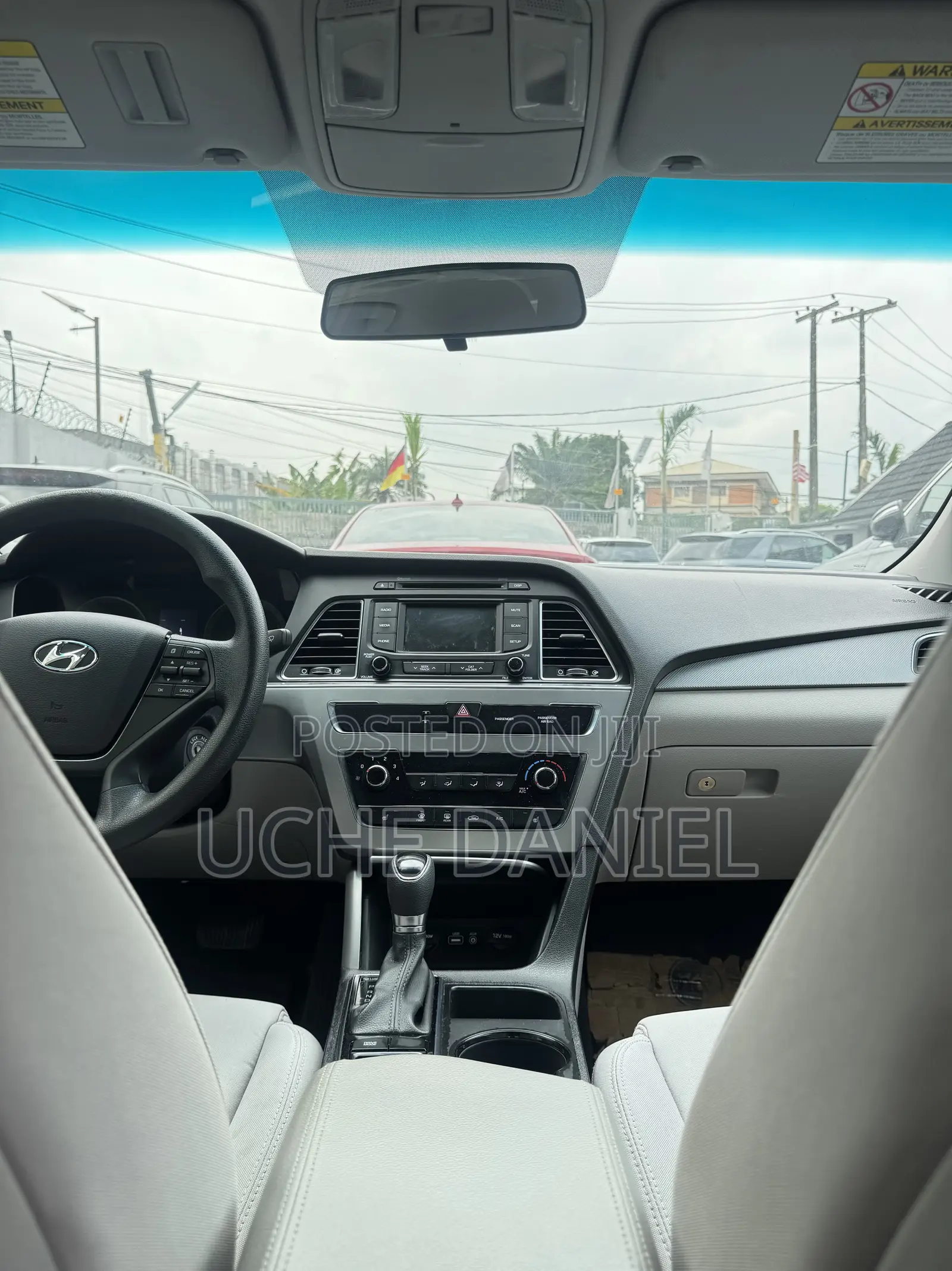 Hyundai Sonata 2015 Red