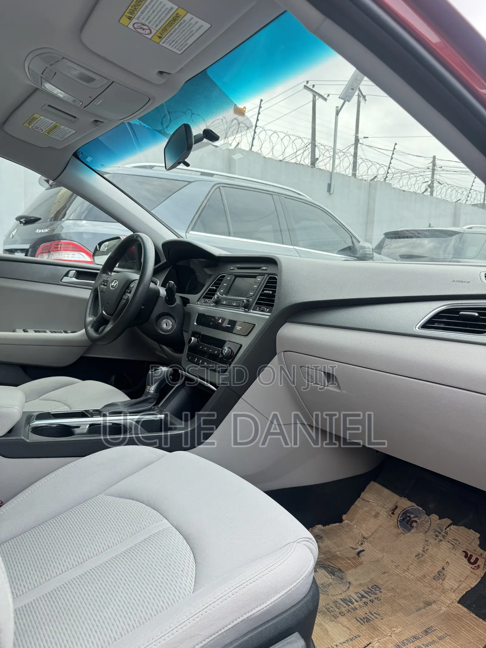 Hyundai Sonata 2015 Red