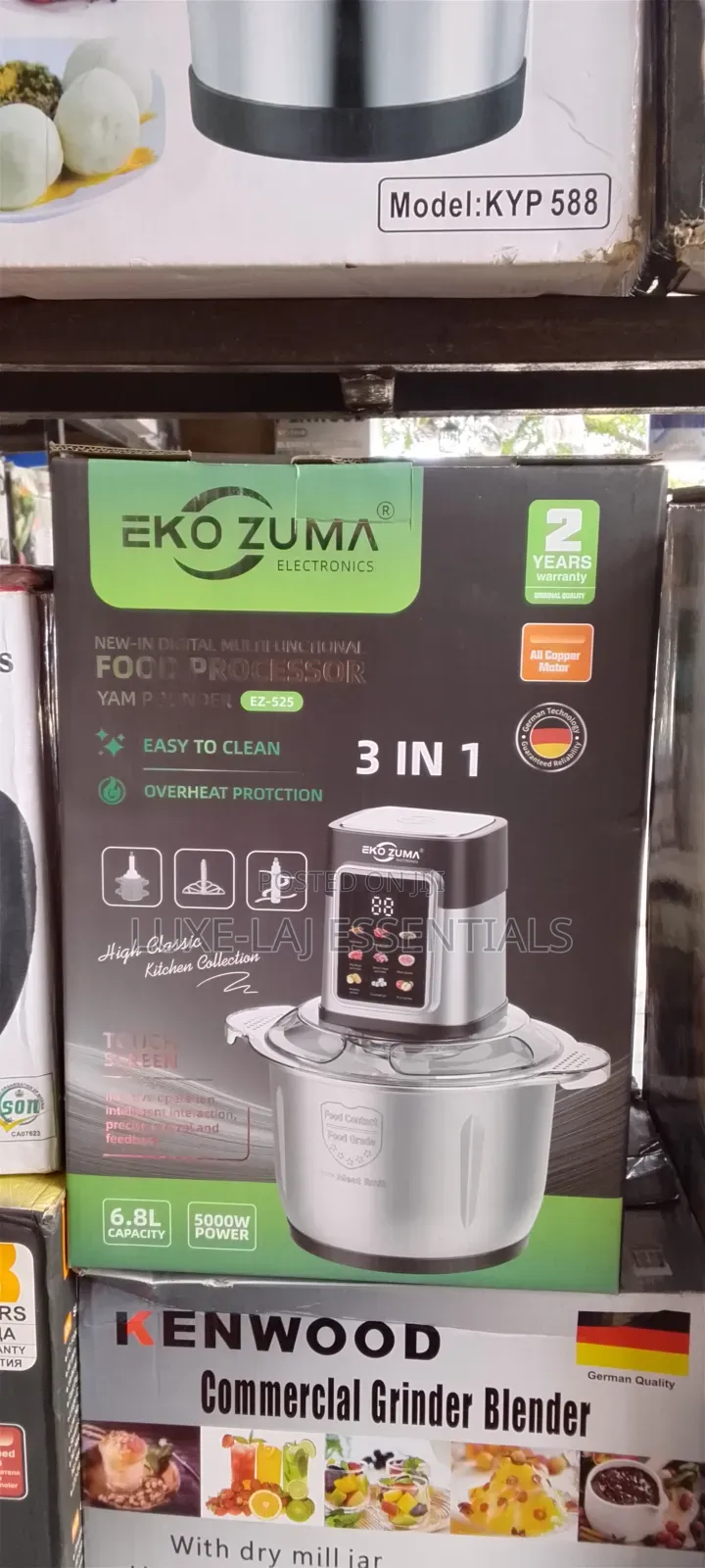 Multifunctional Food Processor Yam Pounder