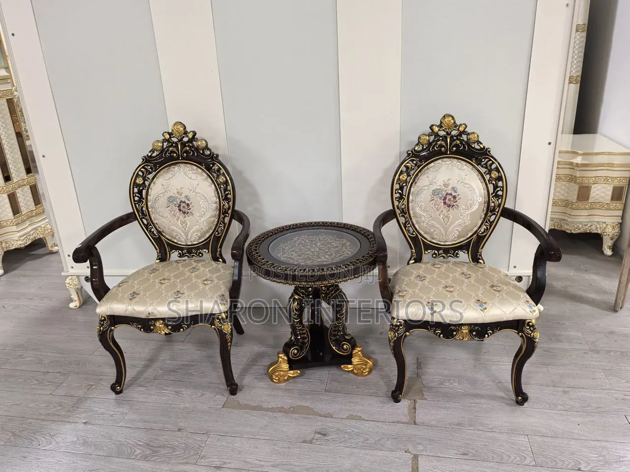 Imported Black Chair