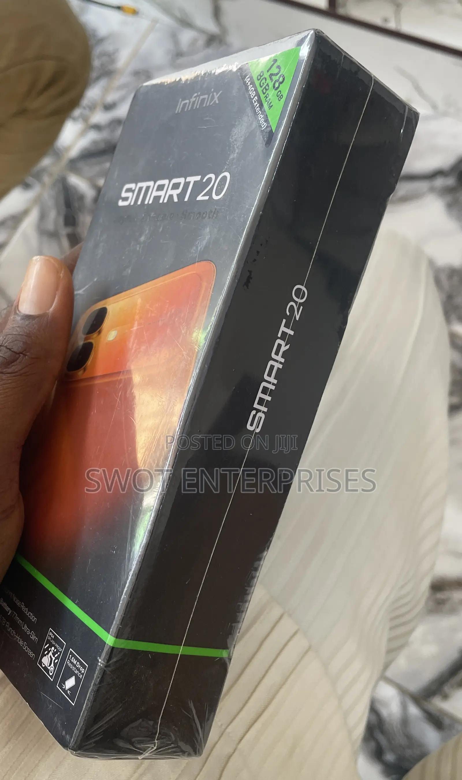 New Infinix Smart 20 128 GB Black